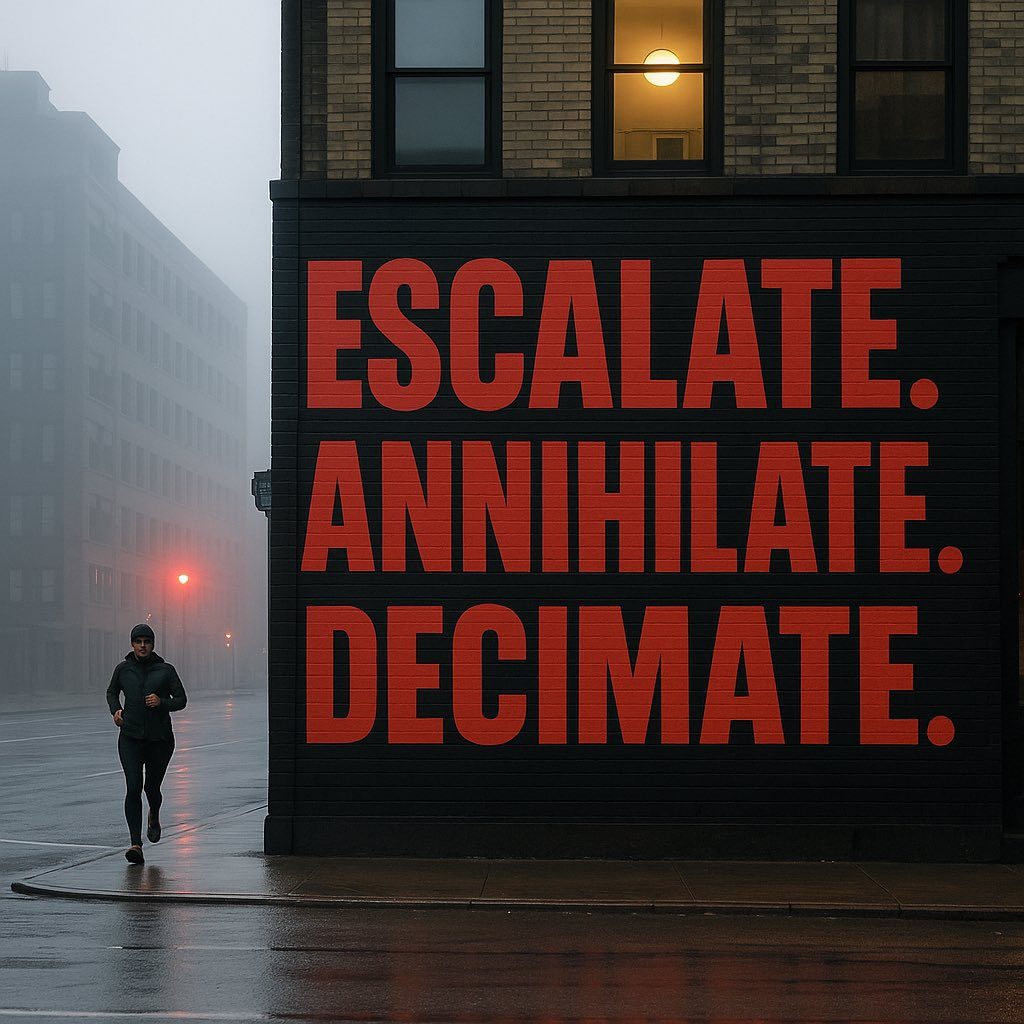 Escalate. Annihilate. Decimate.
